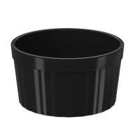 Ramekin Coza Uno 220ml Preto - ref 101630008